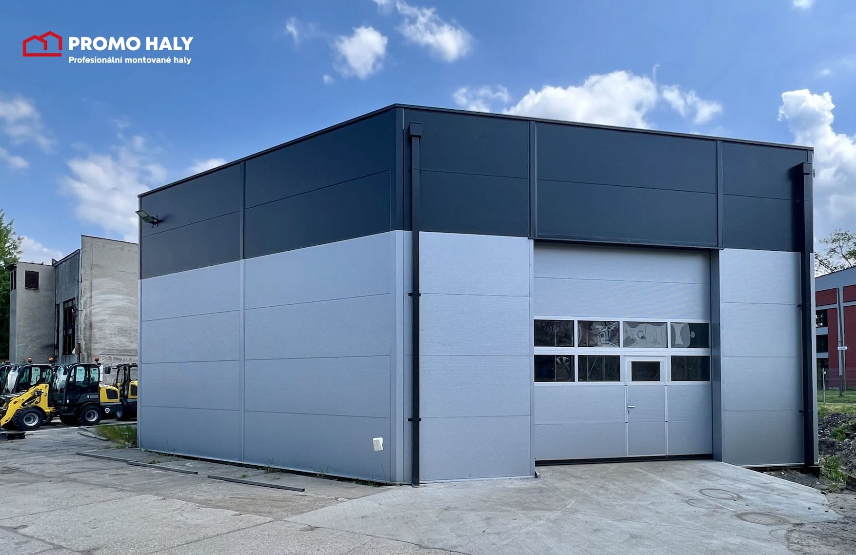 Montovaná hala přináší celou řadu výhod